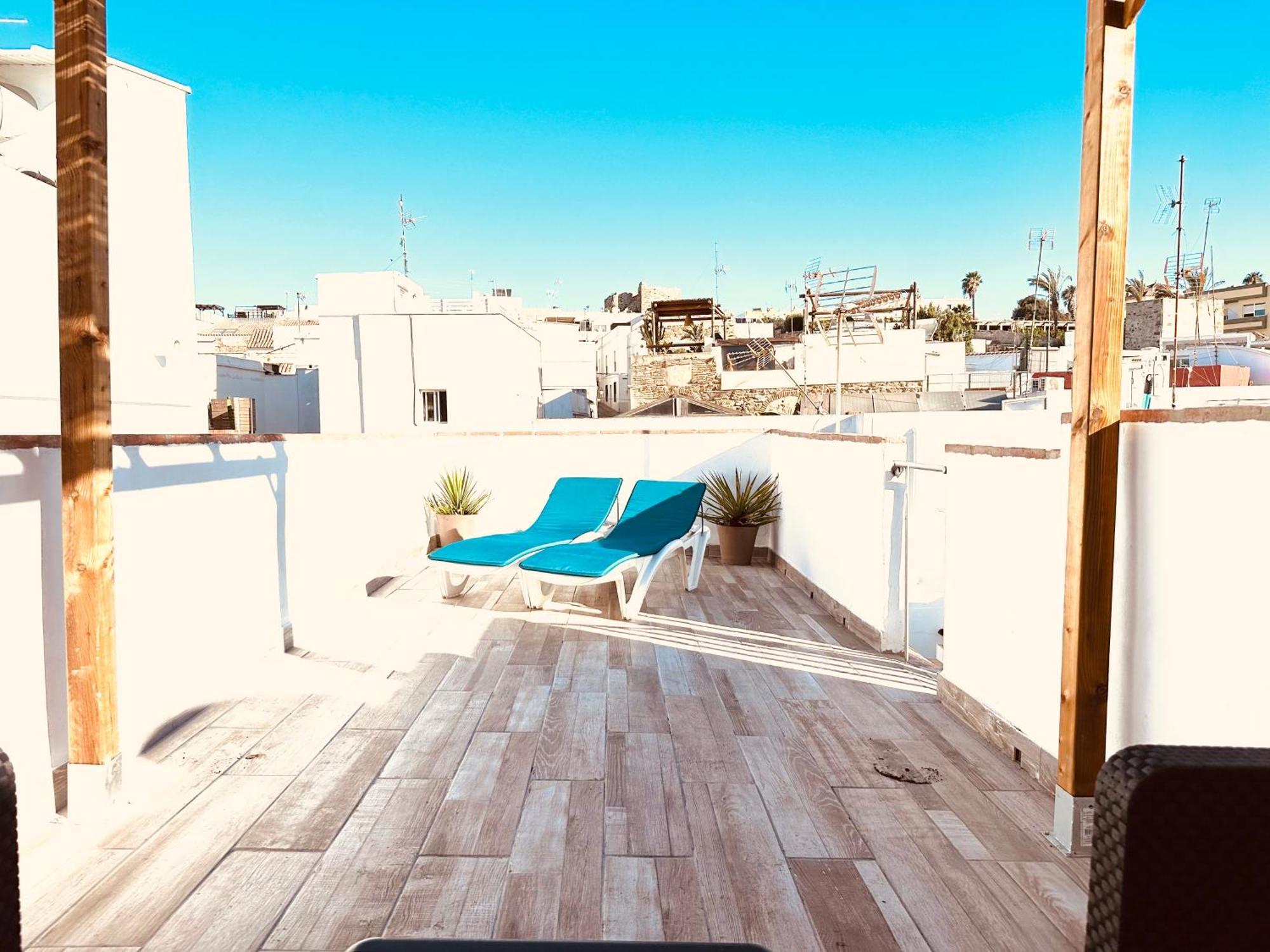 Duplex In Tarifa'S Old Town Lägenhet Exteriör bild